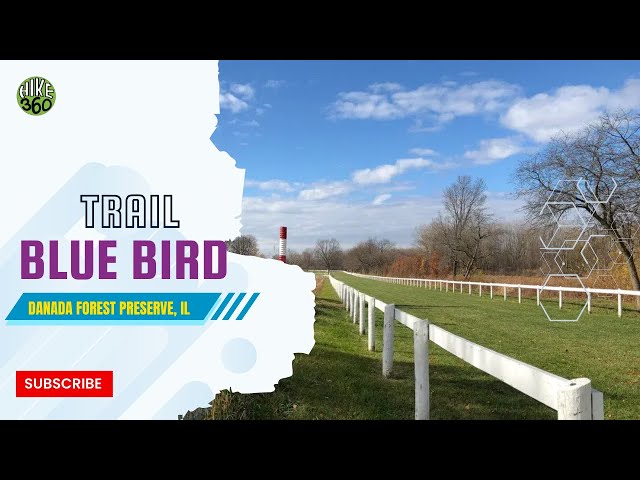 Danada Forest Preserve, IL - Blue Bird Trail (Hike 360° VR Video)