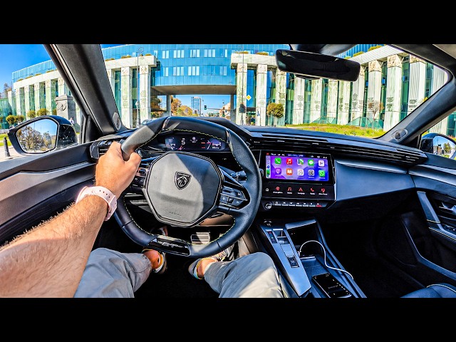 NEW Peugeot 308 GT 2027 (145 HP) POV Test Drive | #2934