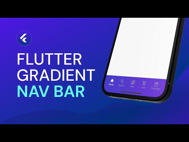 Flutter Tutorial - Custom Bottom Navigation Bar