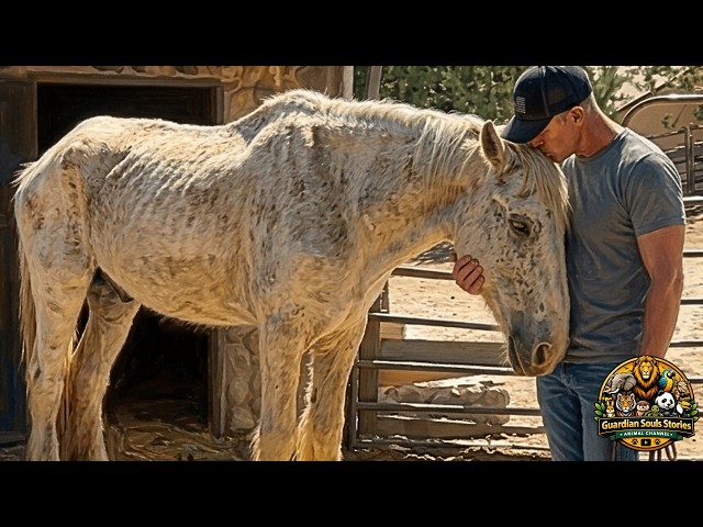 Horse Was Too Weak to Stand...Then Another Horse Came to Her