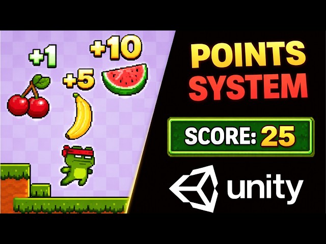 How to Add a Points System in Unity