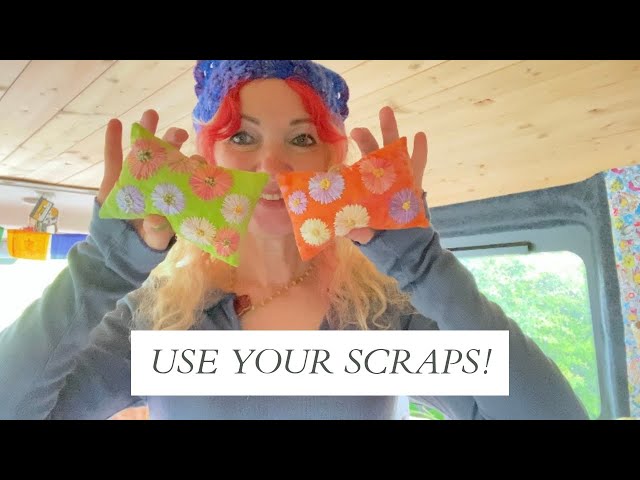 Turning Fabric Scraps into a Floral Pin Cushion ♡ Embroidery Project