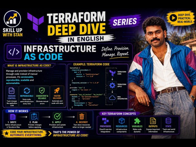 TERRAFORM - DEEP DIVE SESSIONS IN ENGLISH - SESSION 1 - INFRASTRUCTURE AS CODE