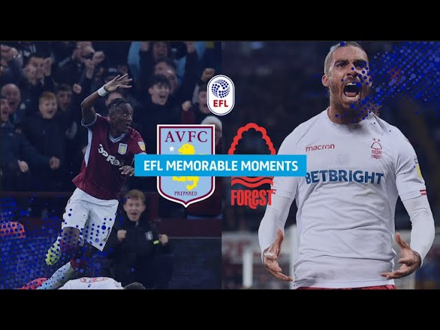 Full 90 minutes of 10 goal Aston Villa v Nottingham Forest thriller!