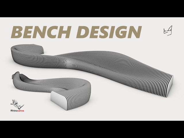 How to Model a Parametric Bench in Rhino 3D