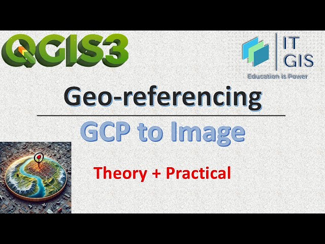 Georeferencing || GCP to Image || Image Rectification || QGIS || ITGIS
