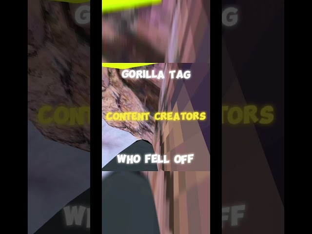 Gorilla tag content creators who fell off #savegtag #fypシ #gtag #gorillatag #fy #nomoreaudios #vr
