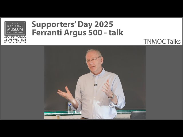 The computer that ran a nuclear power station  | Ferranti Argus 500 | TNMOC Talks