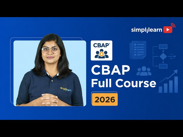 CBAP Certification Training 2026  | Certified Business Analysis Professional Course  | Simplilearn