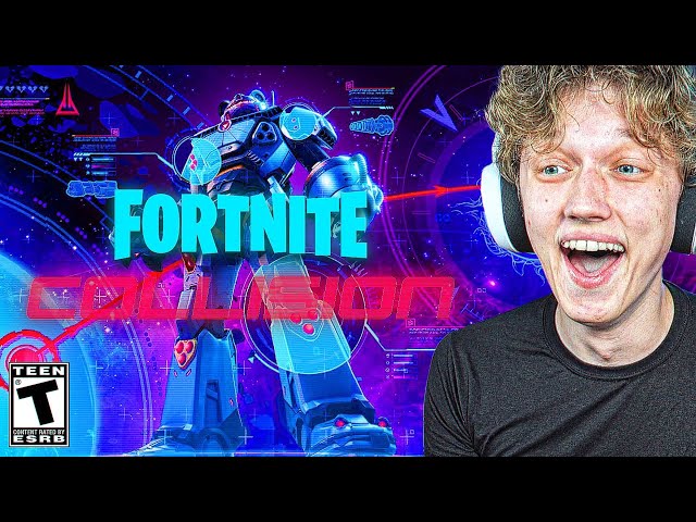 FORTNITE SEASON 3 EVENT REACTION! (Collision)