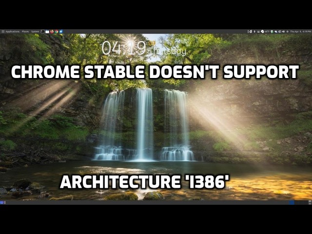 Chrome Stable Doesn't Support Architecture 'i386' Fix