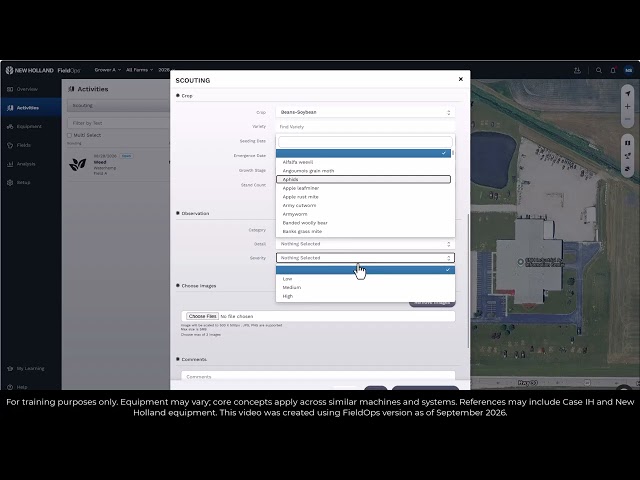 How to Create and Manage a Scouting Report in FieldOps