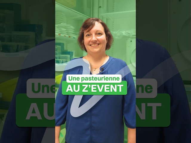 A Pasteur researcher at ZEVENT!