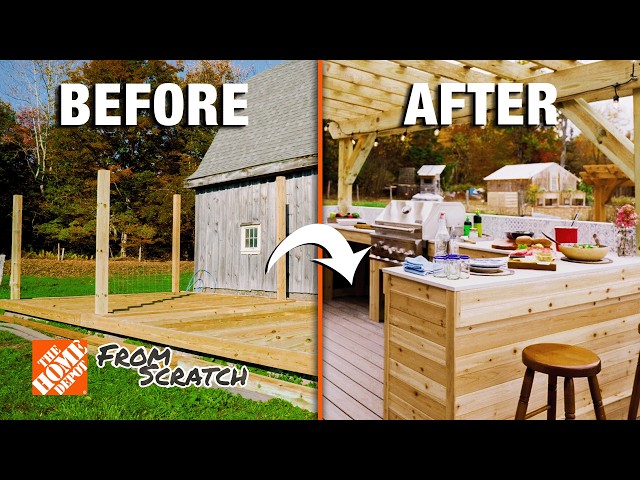 How to Build an Outdoor Kitchen You’ll Really Cook In | From Scratch with @Epic Gardening Ep. 7