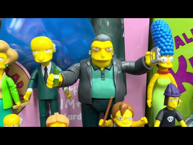 Setting up Fat Tony in my Simpsons room!