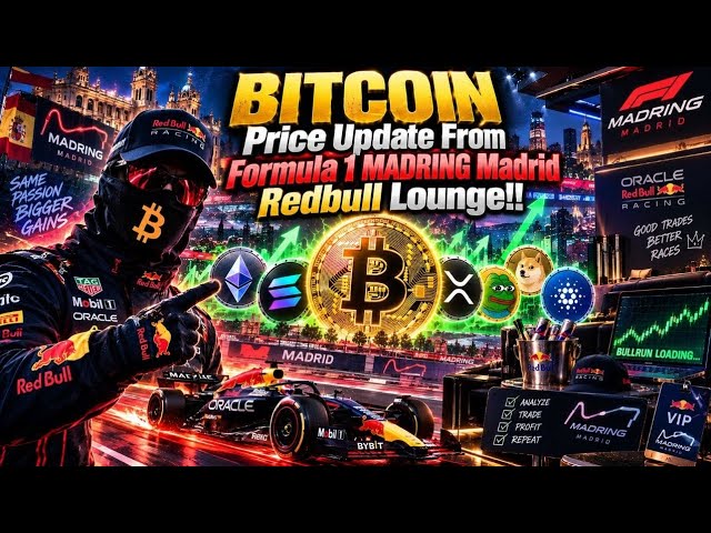 🔥 F1 Madring Spain Madrid Grand Prix Bitcoin Altcoins Crypto Price UPDATE LIVE!!