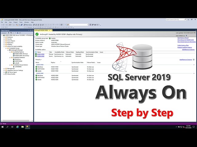 How to Configure Always On High Availability in SQL Server 2019 (Step-by-Step Tutorial)