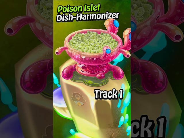DISH-HARMONIZER on POISON ISLET ☢️  #mysingingmonsters #msm