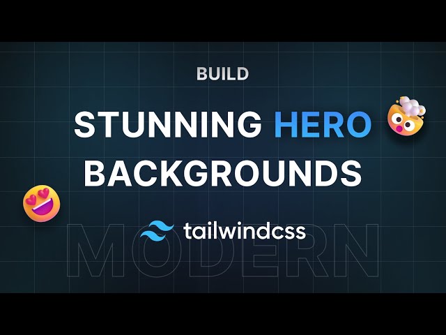Build Stunning Hero Sections with Tailwind CSS Background Patterns 🔥