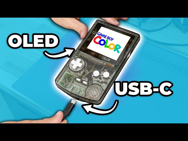 I built a MODERN Gameboy Color...