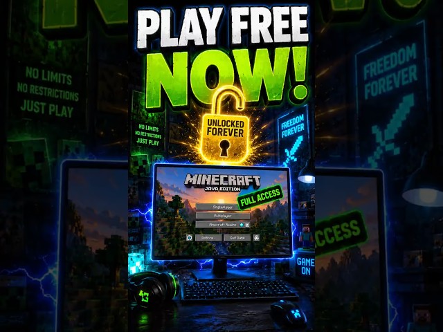 How to Play Minecraft Java Edition for Free (No Trial Limit)