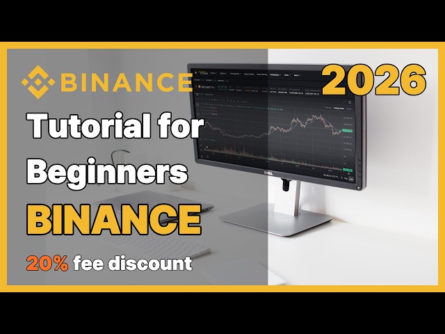 Binance Tutorial for Beginners (2026)  Sign Up & Get Bonus Step by Step