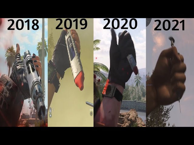 Evolution Of Stim Shot in Call Of Duty