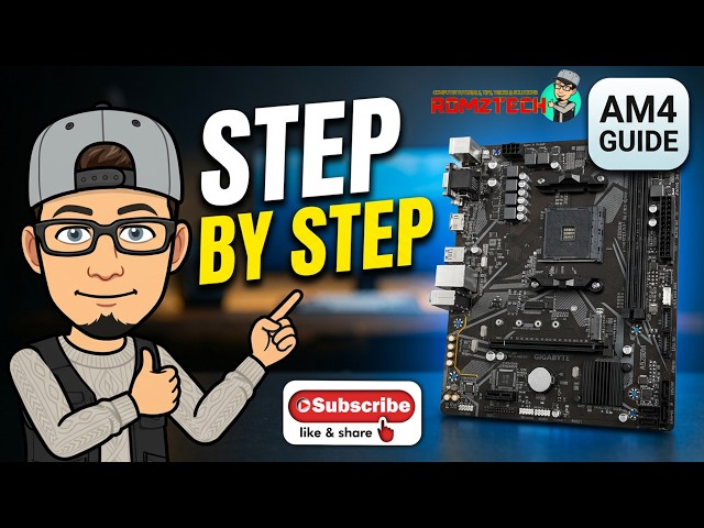 Installing New Motherboard Quick Guide (Gigabyte A520M K V2)