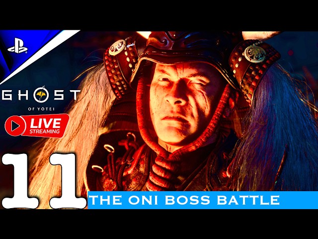 The ONI BOSS FIGHT Ghost of Yotei LiveStream GamePlay #ghostofyotei #atsu #action #live #livestream