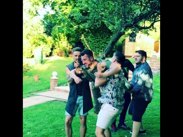 Human battering ram funny video boxing machine crazy people