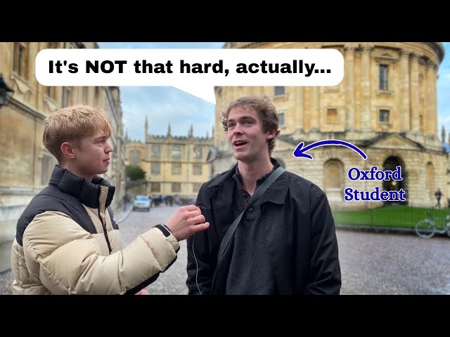 Asking Oxford Students How They ACTUALLY Got into Oxford University | Real Advice