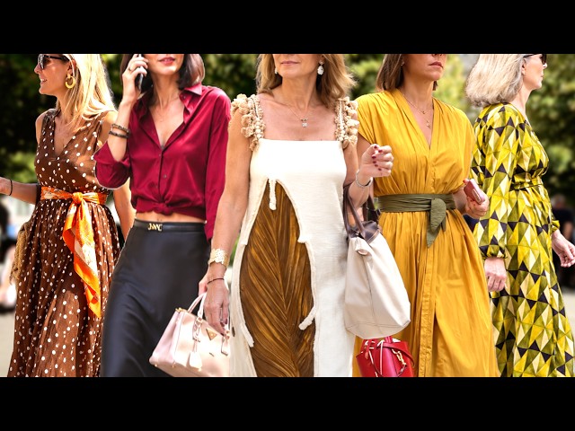 Italian Beauty🇮🇹September 2026 Elegant Women's Fashion Milan Street Style