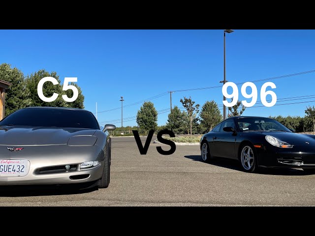 Porsche 996 vs Corvette C5 | Should You buy the Chevy or the 911
