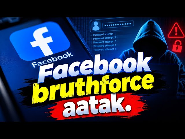 How to hack facebook account || Facebook bruthforce attack || new video || 100% work #darkhck_zone
