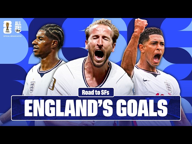 EVERY England Goal at the 2026 World Cup So Far! | Road to the Semi-Finals