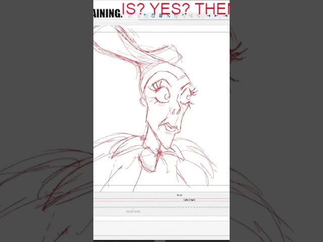 Showing you how to Animate Disney Head Turns on my Livestream #animation #2danimation #disney