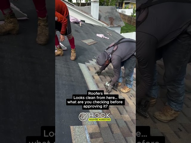 Roofers, What's The First Thing YOU Would Check Here Before Approving?
