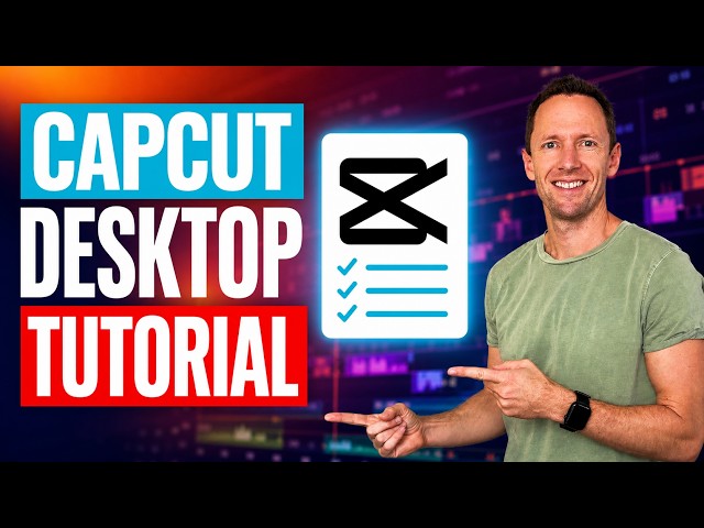 CapCut Desktop Tutorial for Beginners (PC & Mac, Step-by-Step)