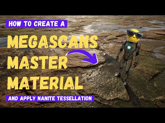 How To Create A Megascans Master Material - Unreal Engine 5 Materials Tutorial