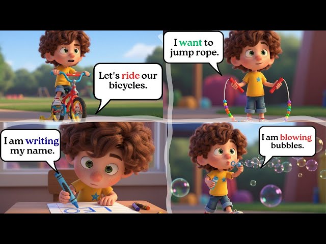 Master English: 100 Daily Sentences for Kids | Speak English With Your kids