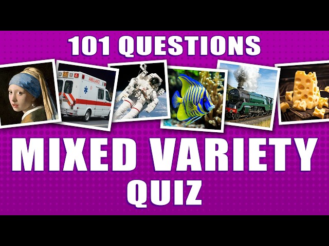 A Gentle Mind-Clearing Quiz Variety Quiz