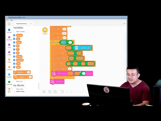 Proportional Turns: PID Continued for SPIKE Prime (Word Blocks)