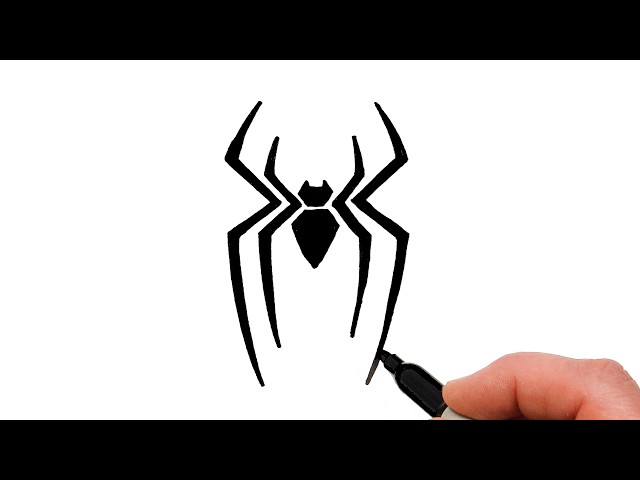 Spiderman Brand New Day Logo Drawing | Step-by-Step Tutorial!