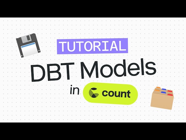 How to Add DBT Models to Count | Tutorial