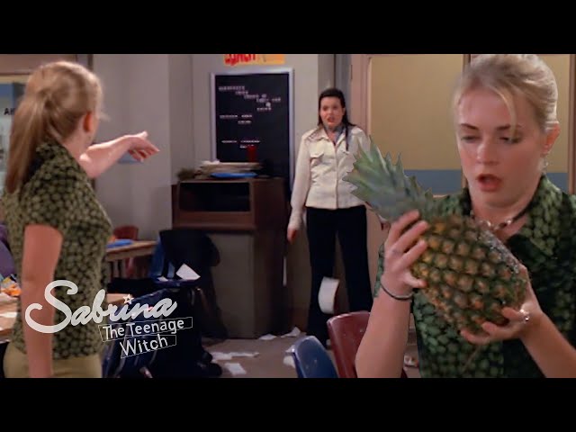 Sabrina Turns Libby Into A Pineapple
