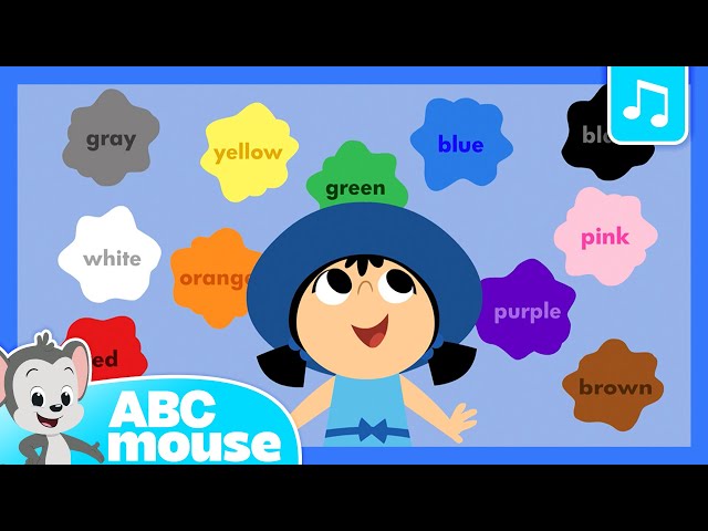 Look at All the Colors I Can See! 🌈🎵 | Color and Color Mixing Song for Kids | ABCmouse