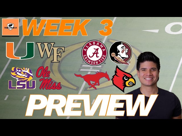 LANE KIFFIN RETURNS TO OLE MISS, MIAMI LOOKS TO BLOWOUT WAKE FOREST, WILL MIKE NORVELL GET FIRED?