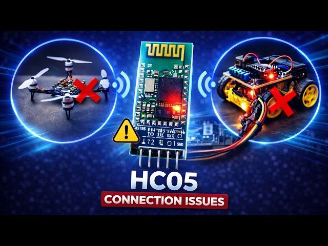 STOP Using HC05 Bluetooth Modules Wrong! L293D Motor Driver Connections Matter