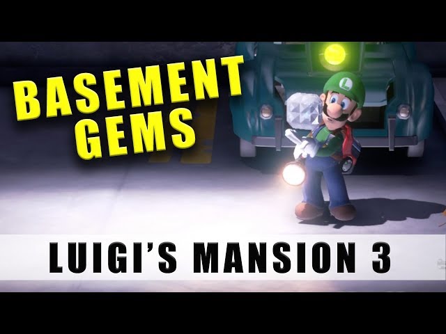 Luigi's Mansion 3 Basement gems - All B1 jewels