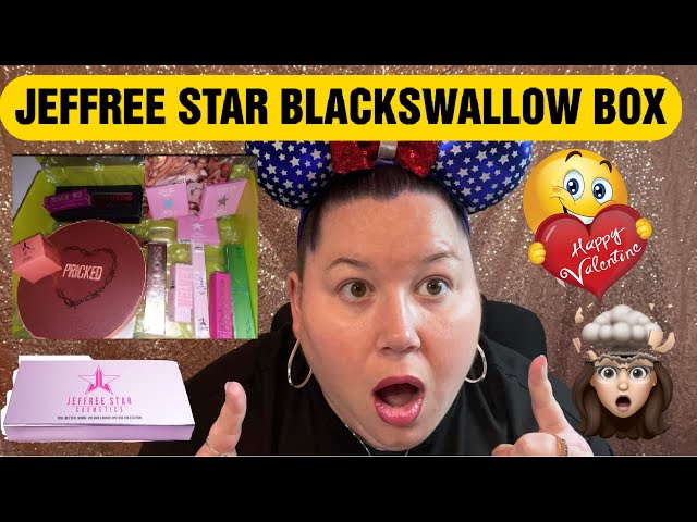 Jeffree Star Black Swallow Valentine Box
